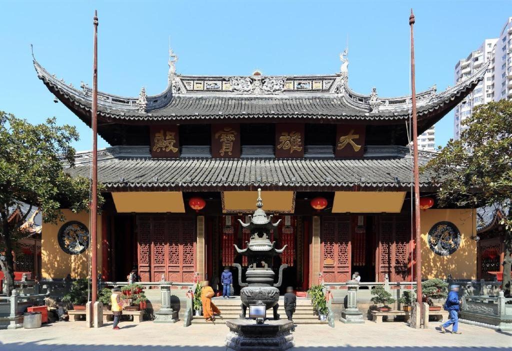Magnotel Hotel Shanghai Railway Station Magnolia Plaza מראה חיצוני תמונה