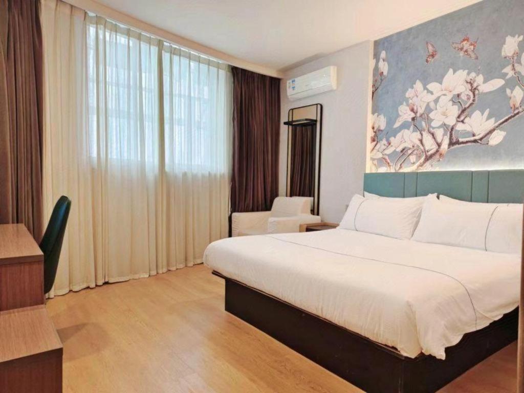 Magnotel Hotel Shanghai Railway Station Magnolia Plaza מראה חיצוני תמונה