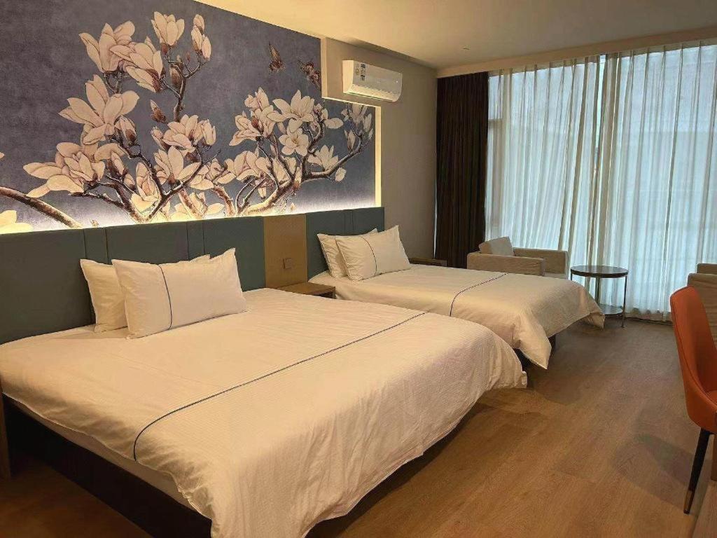 Magnotel Hotel Shanghai Railway Station Magnolia Plaza מראה חיצוני תמונה