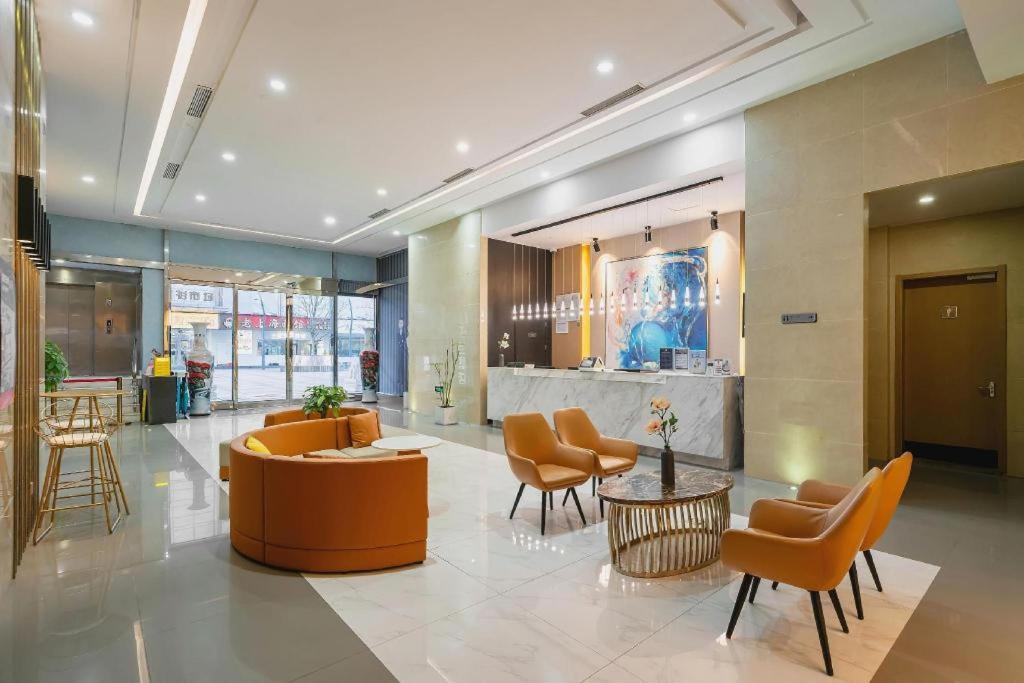 Magnotel Hotel Shanghai Railway Station Magnolia Plaza מראה חיצוני תמונה