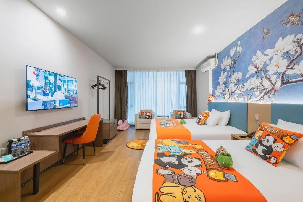 Magnotel Hotel Shanghai Railway Station Magnolia Plaza מראה חיצוני תמונה