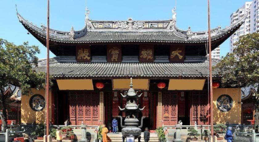 Magnotel Hotel Shanghai Railway Station Magnolia Plaza מראה חיצוני תמונה