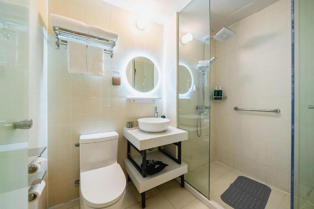 Magnotel Hotel Shanghai Railway Station Magnolia Plaza מראה חיצוני תמונה