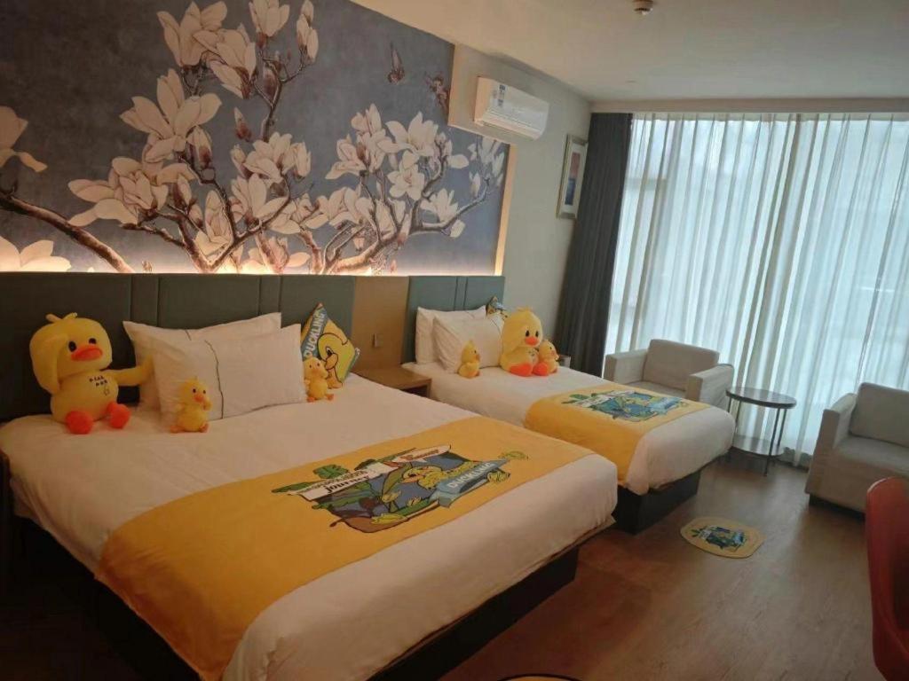 Magnotel Hotel Shanghai Railway Station Magnolia Plaza מראה חיצוני תמונה