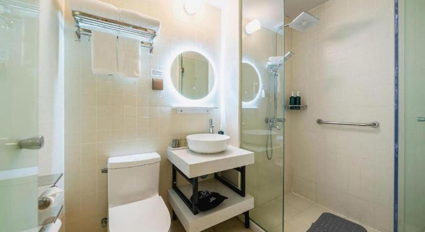 Magnotel Hotel Shanghai Railway Station Magnolia Plaza מראה חיצוני תמונה