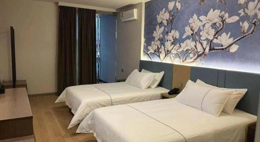 Magnotel Hotel Shanghai Railway Station Magnolia Plaza מראה חיצוני תמונה