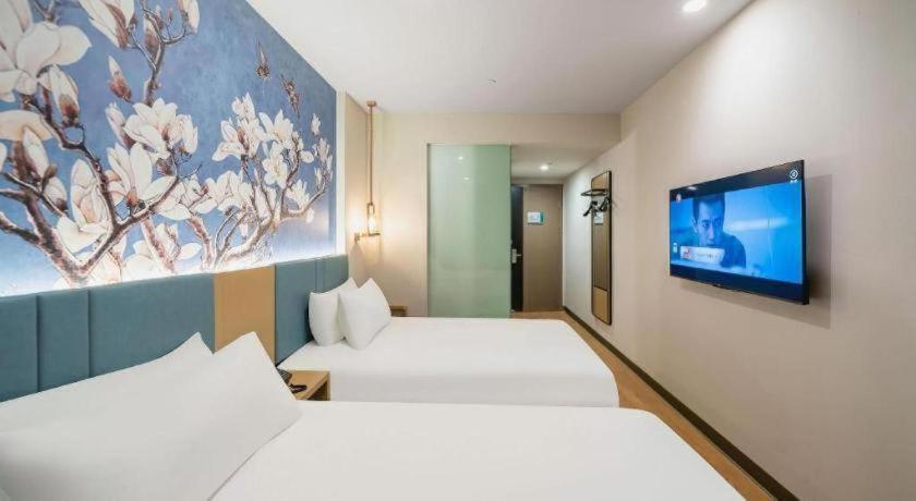 Magnotel Hotel Shanghai Railway Station Magnolia Plaza מראה חיצוני תמונה