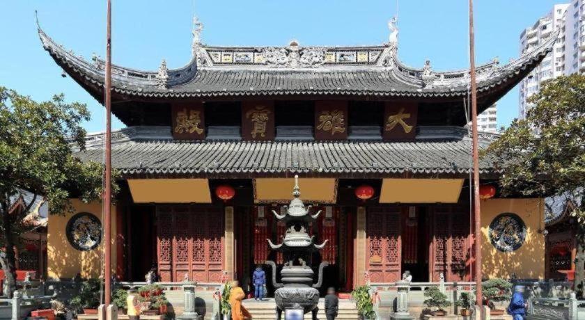 Magnotel Hotel Shanghai Railway Station Magnolia Plaza מראה חיצוני תמונה